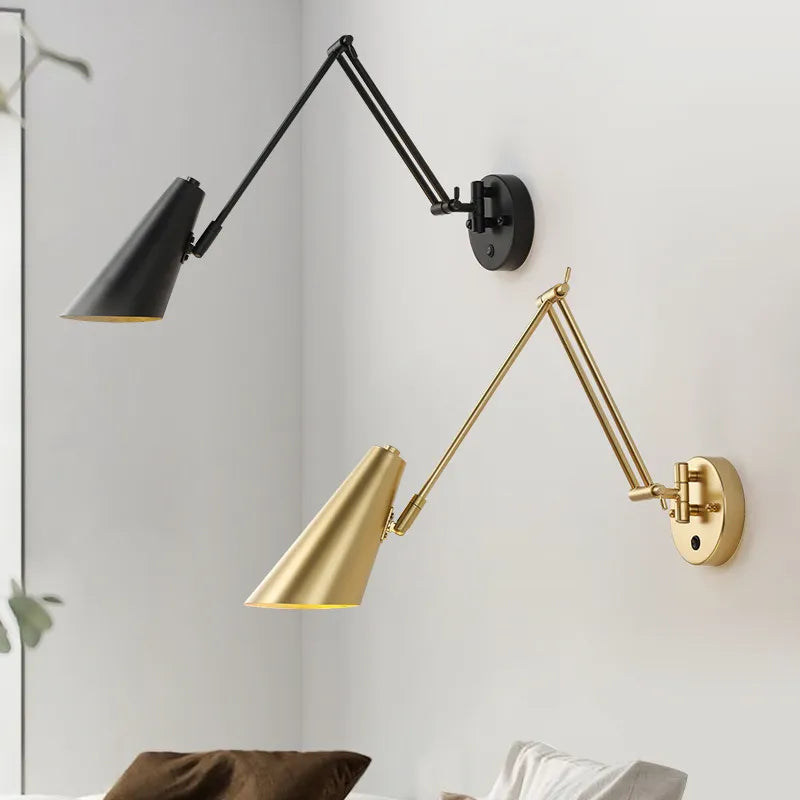 Taavita Wall Lamp Black - Elegant and Functional Wall Lamp for Your Bedroom