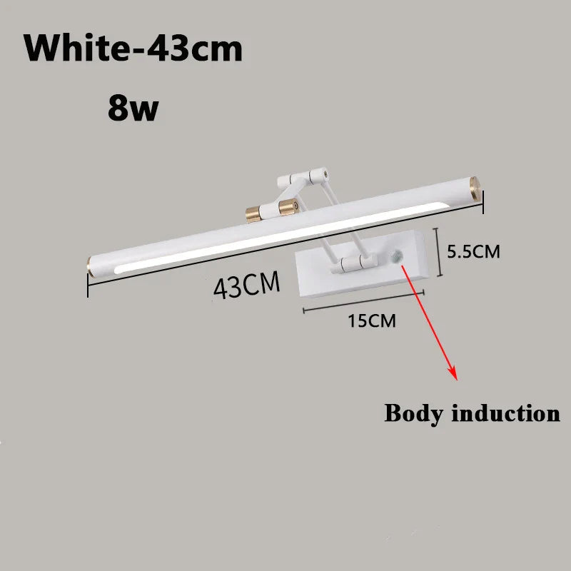 Taavita Wall Lamp Bathroom White – Optimal Lighting for Your Bathroom