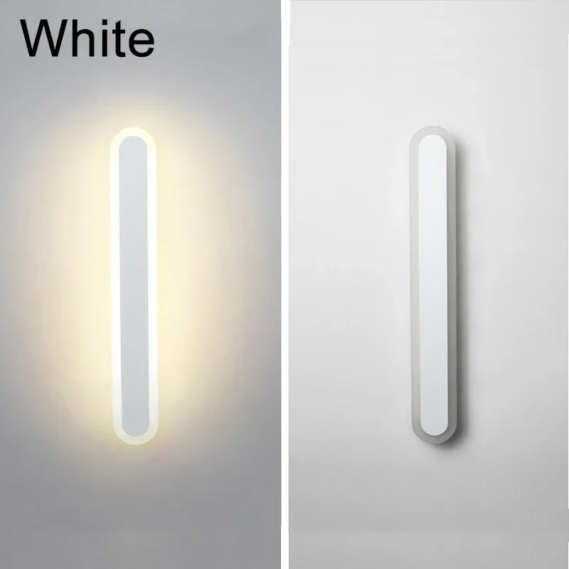 Flat White Wall Lamp