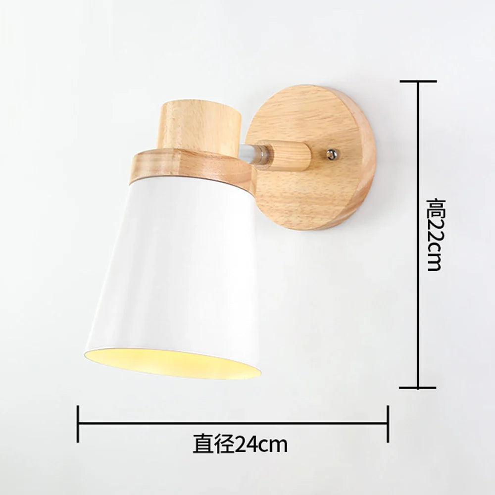 Taavita Wall Lamp Wood White