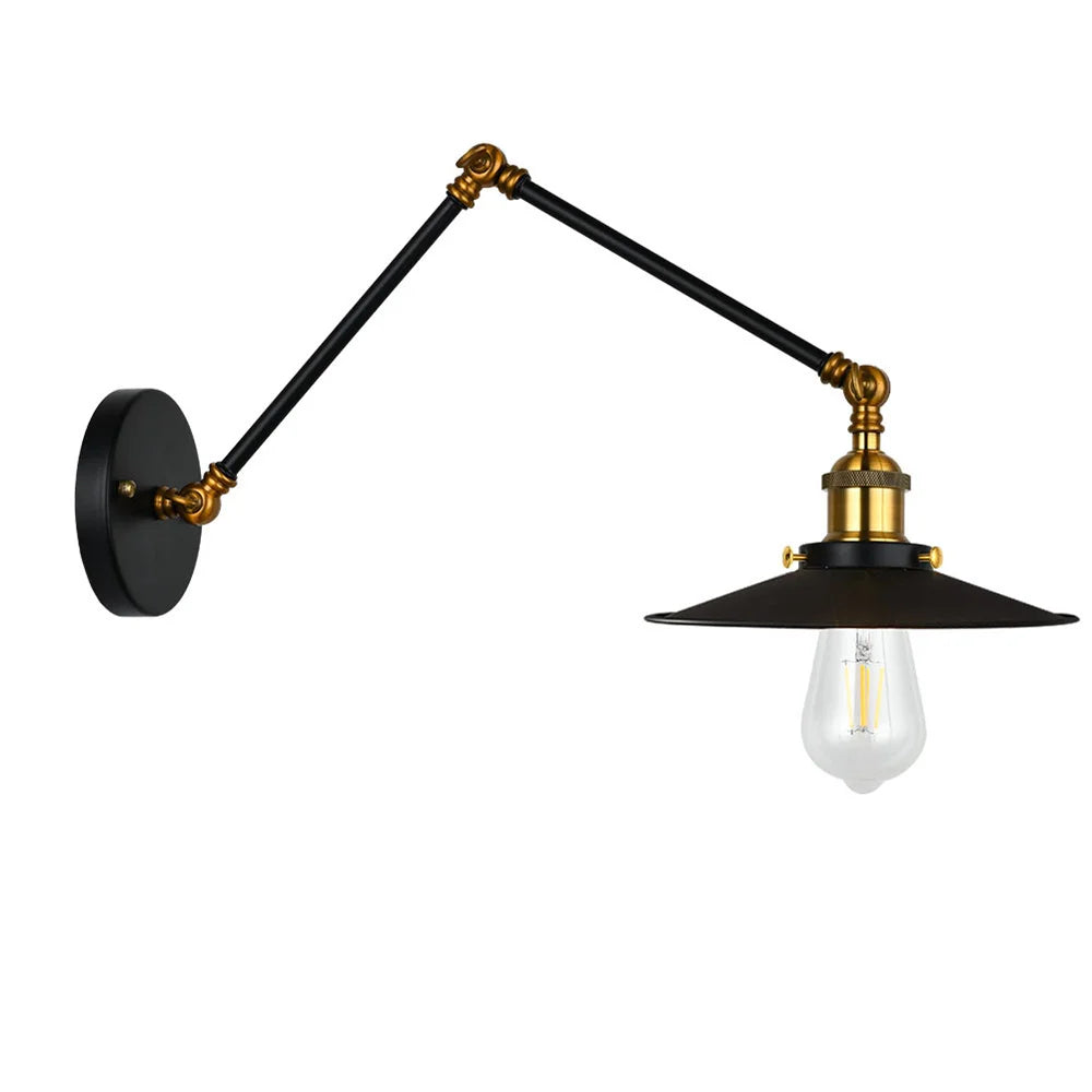 Taavita Industrial Swing Arm Wall Lamp