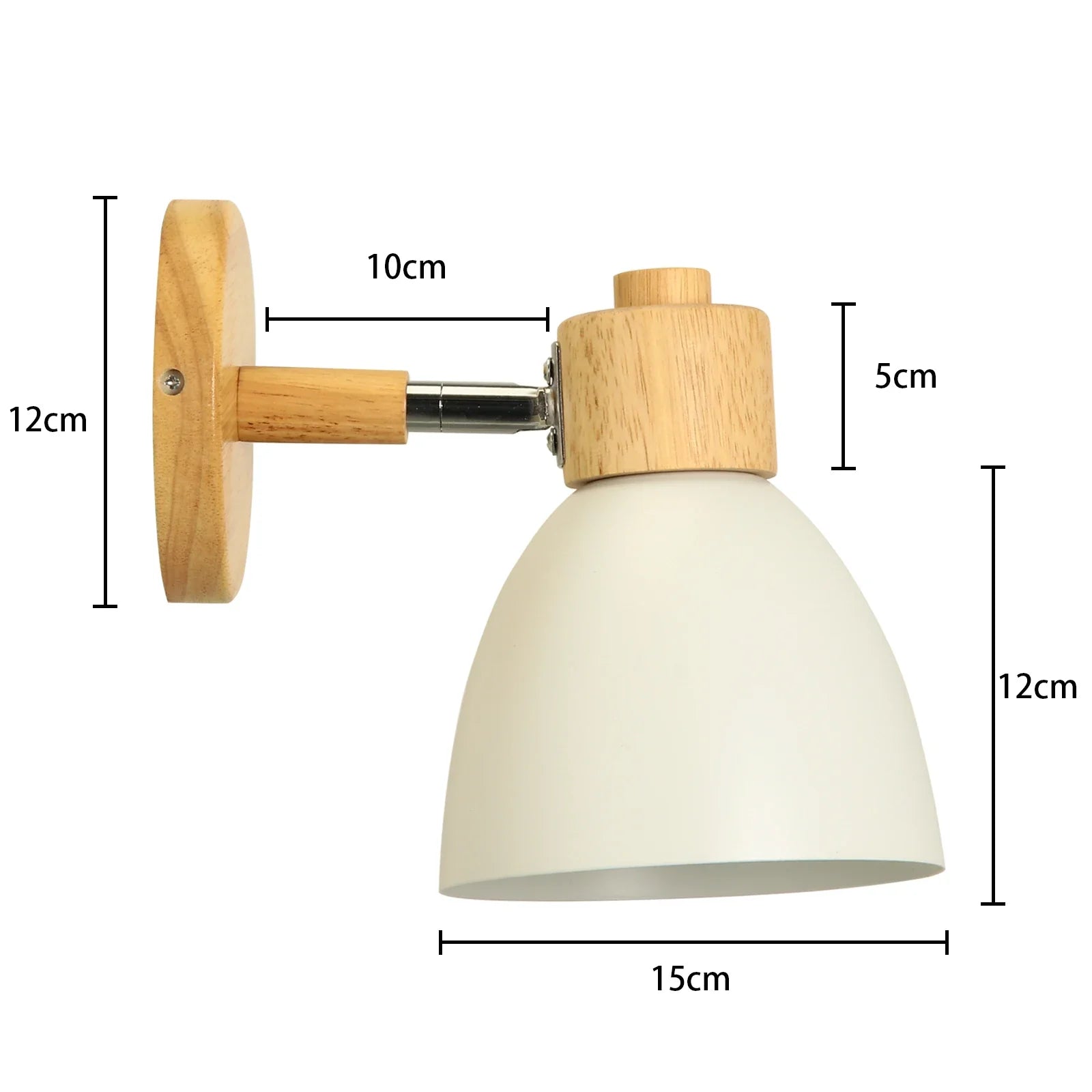 Taavita Wall Lamp Wood White