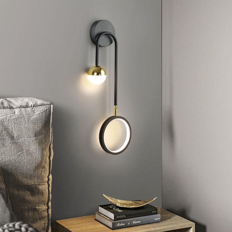 Taavita Wall Lamp Metal Black