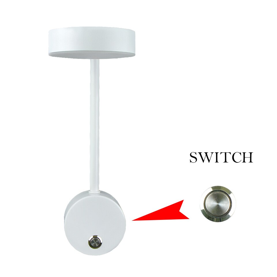 Taavita Wall Lamp with Switch White