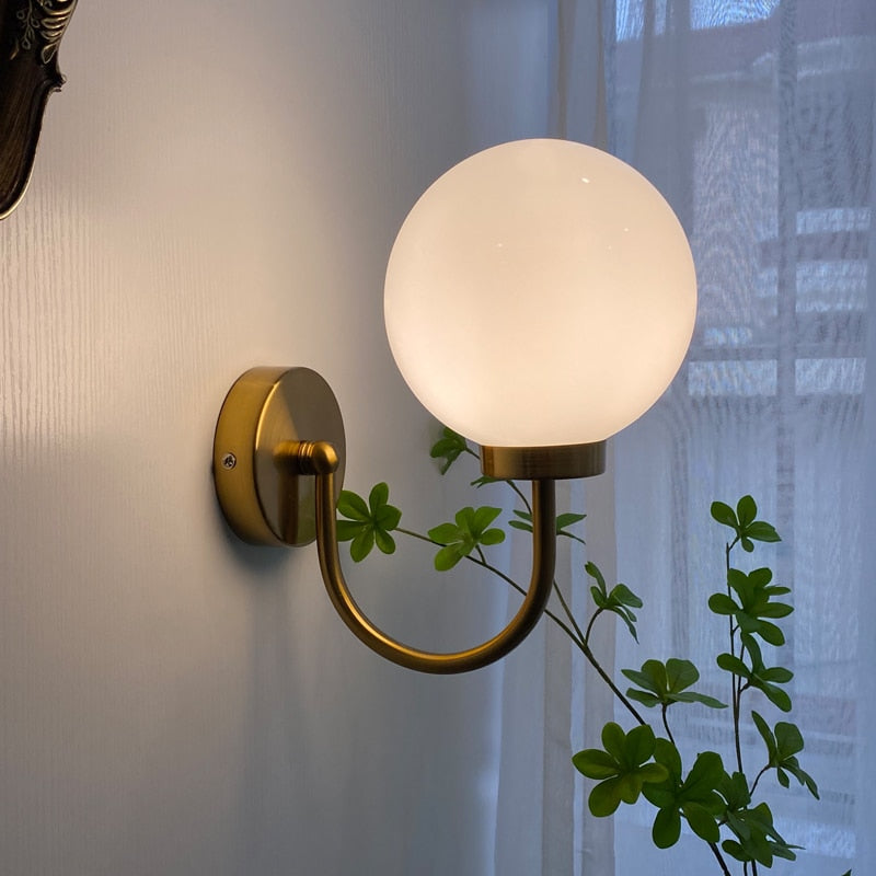 Taavita Orb Wall Lamp: A Symphony of Light and Elegance