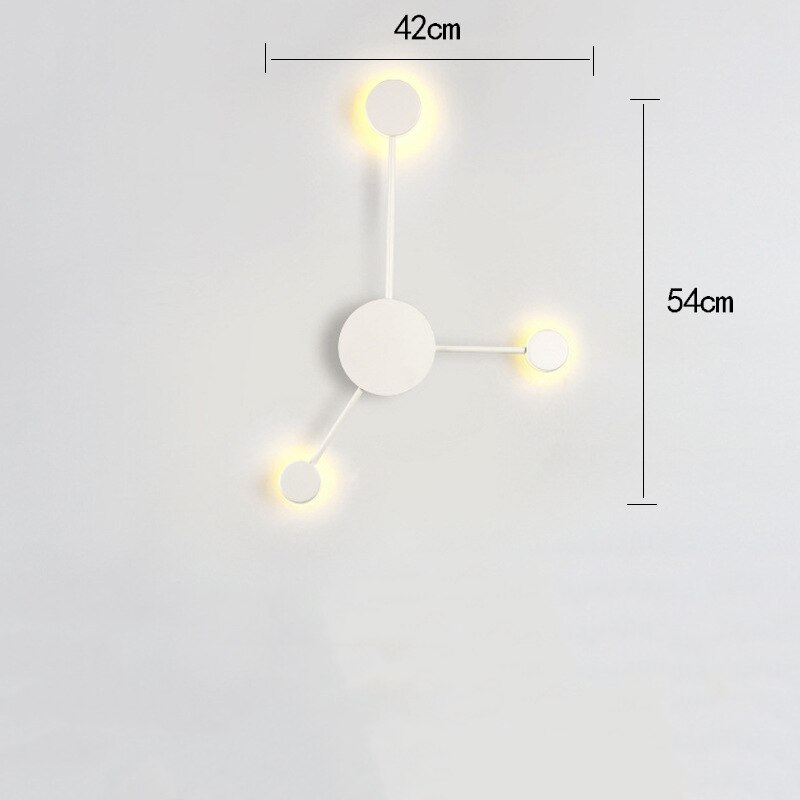 Modern Spider Web Design Wall Lamps for Living Room