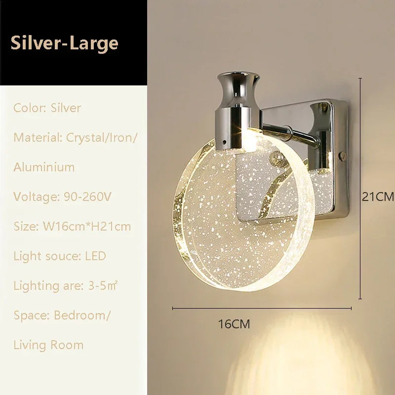 Taavita Wall Lamp Silver Indoor - Elegant Simplicity for Your Home