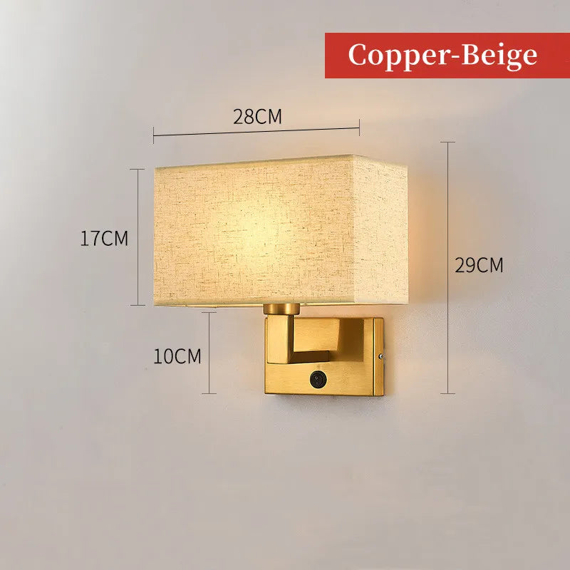 Taavita Wall Light Gold - Modern Wall Lamp with Dimming Function