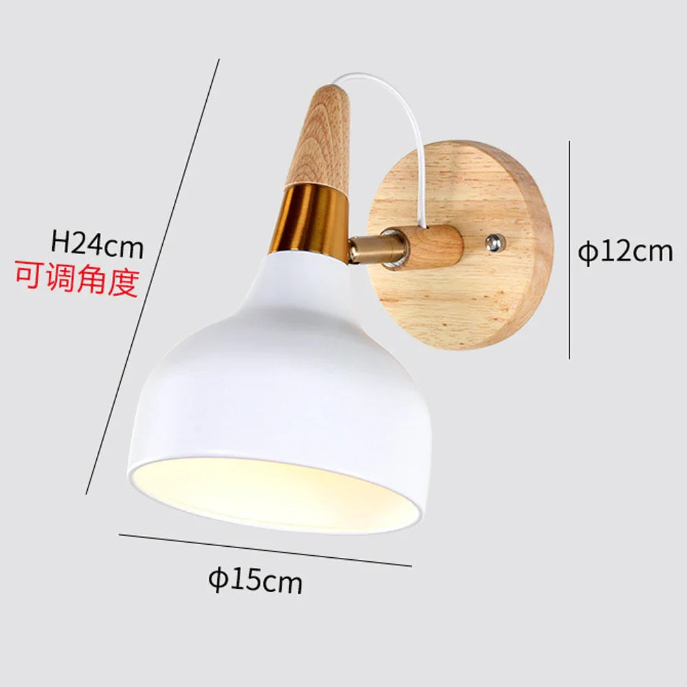 Taavita Wall Lamp Wood White