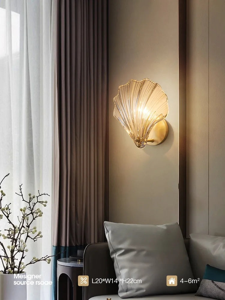 Taavita Modern Glass Wall Lamp