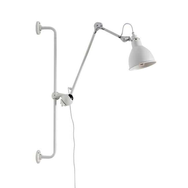 Taavita Industrial Vintage Iron Long Arm Swing 1 Light Wall Lamp