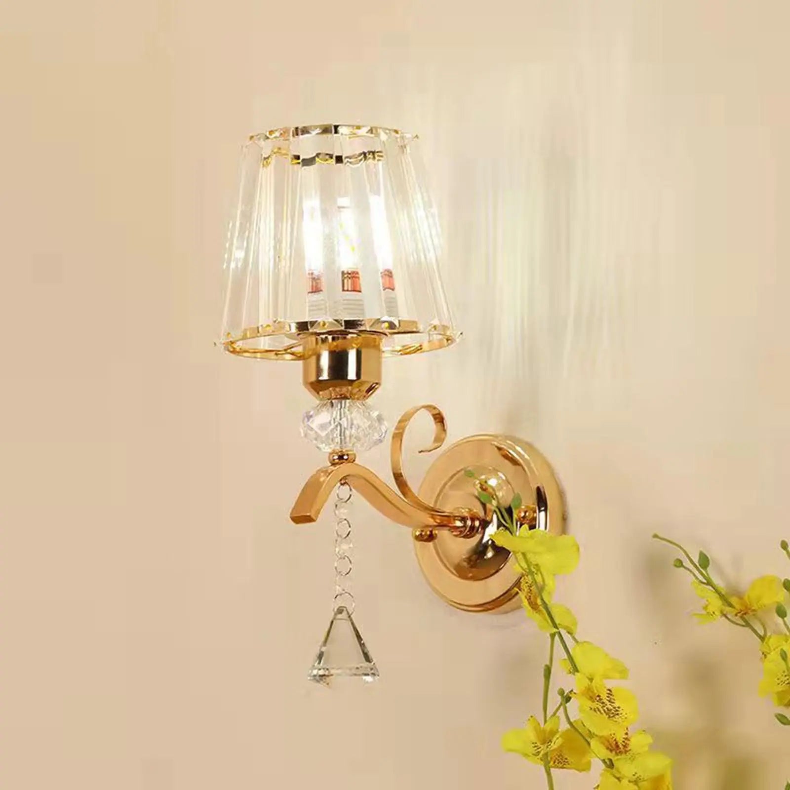 Taavita Antique Gold Wall Lamp