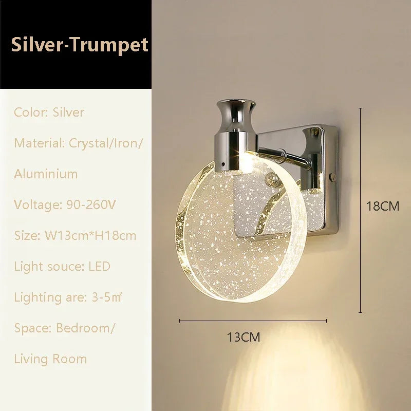 Taavita Wall Lamp Silver Indoor - Elegant Simplicity for Your Home