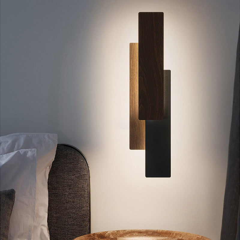 Taavita Wall Lamp Oak Wood