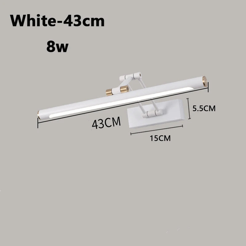 Taavita Wall Lamp Bathroom White – Optimal Lighting for Your Bathroom