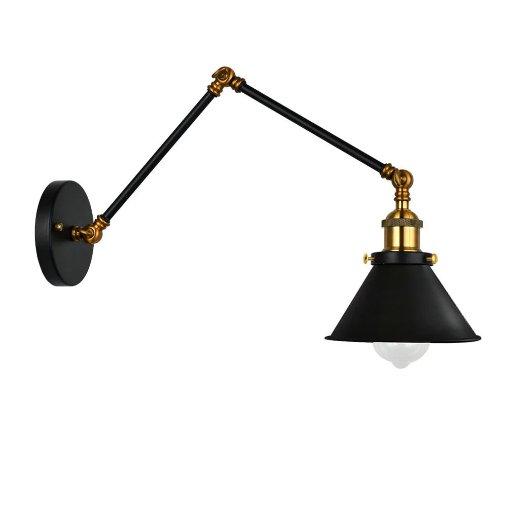 Taavita Industrial Swing Arm Wall Lamp