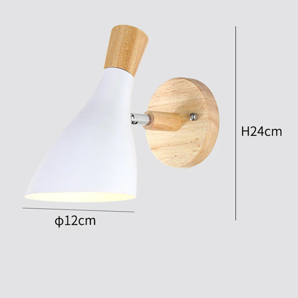 Taavita Wall Lamp Wood White