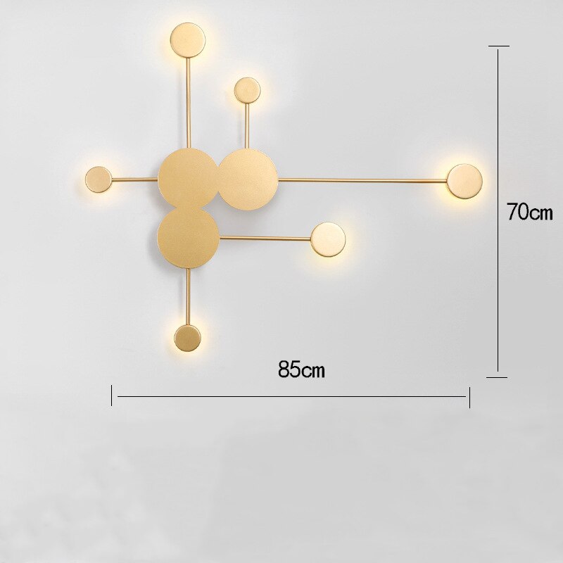 Modern Spider Web Design Wall Lamps for Living Room