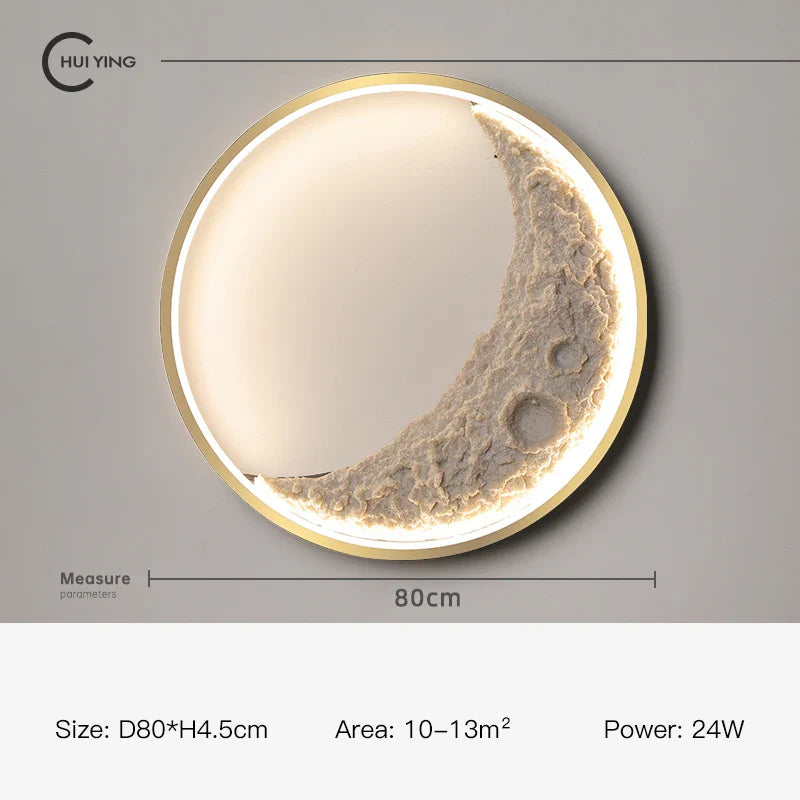 Dimmable Moon Wall Lamp