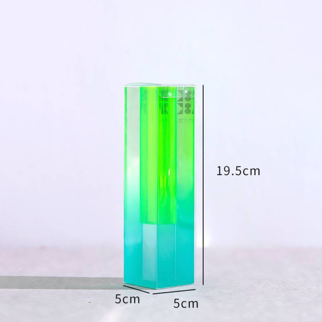 Modern Prism Acrylic Vase & Organizer for Desktop