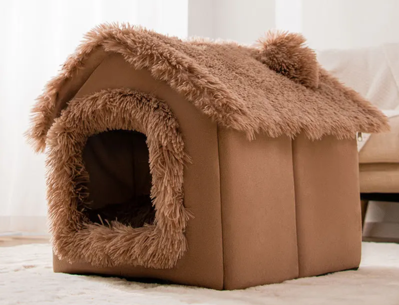 Taavita | Medium Dog House with Removable Cushion