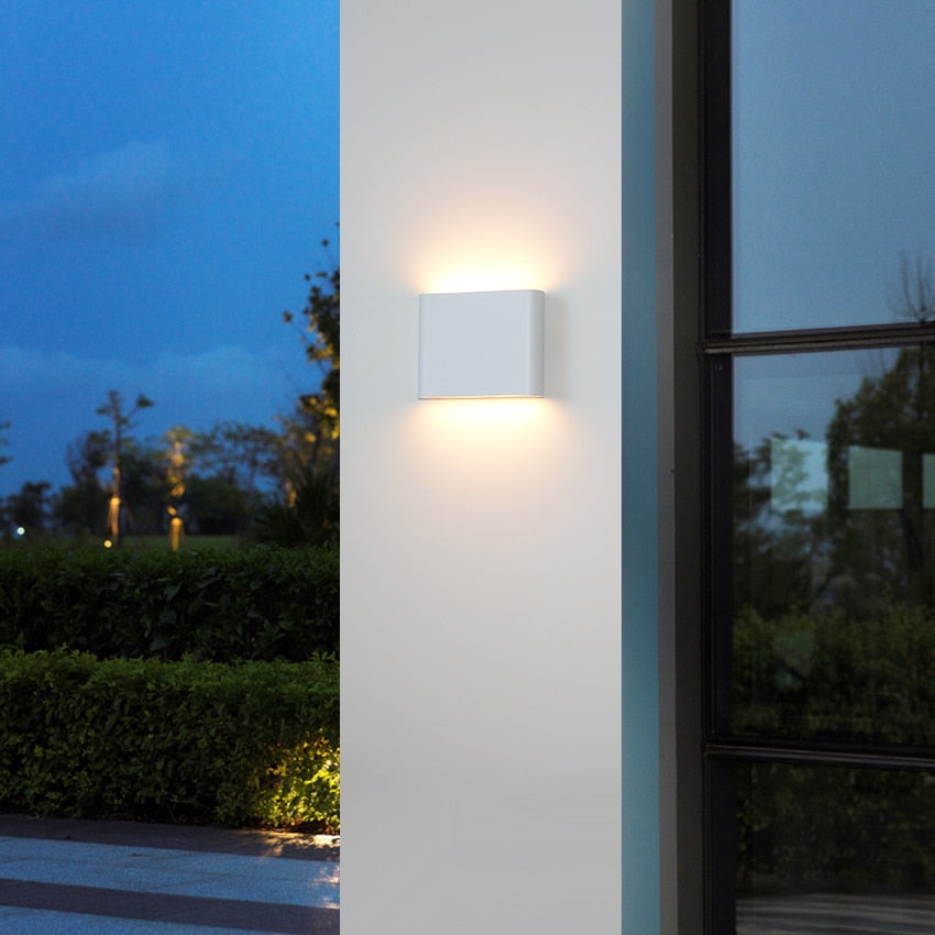 Modern White Wall Lamp IP65