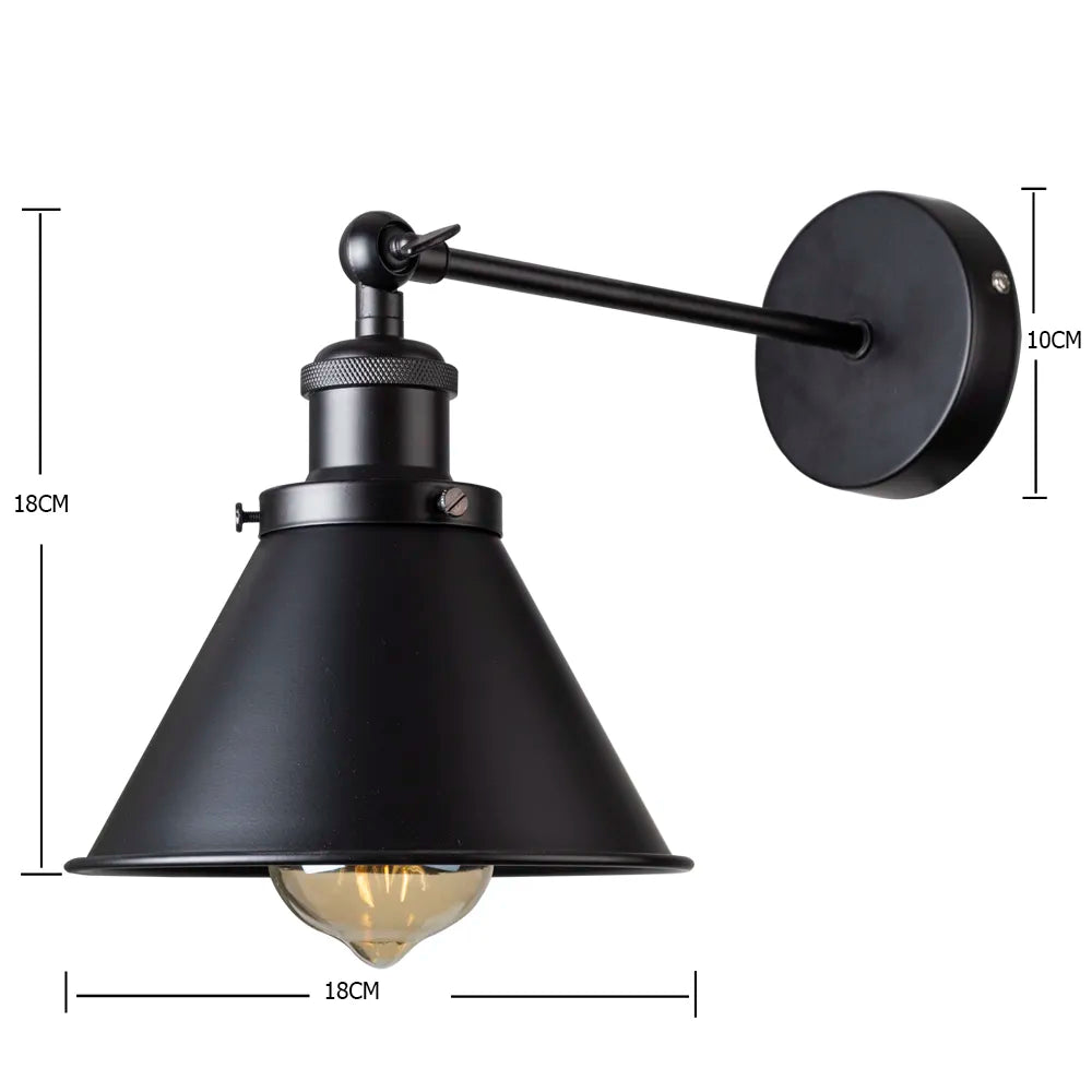 Taavita Retro Wall Lamp for Indoor Use