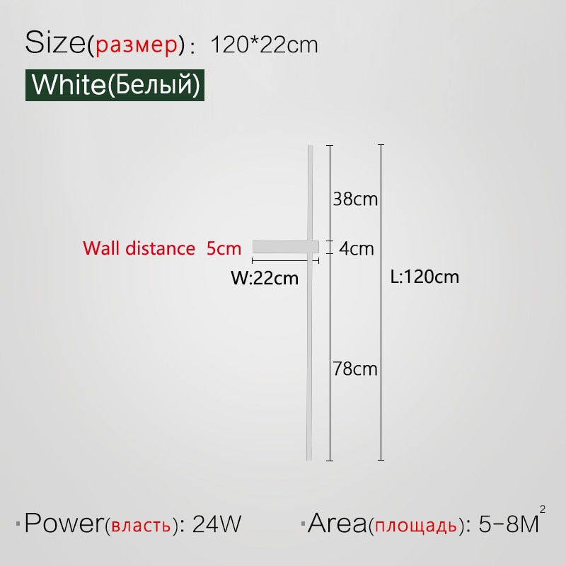 Adjustable LED Wall Lamp for Modern Interiors