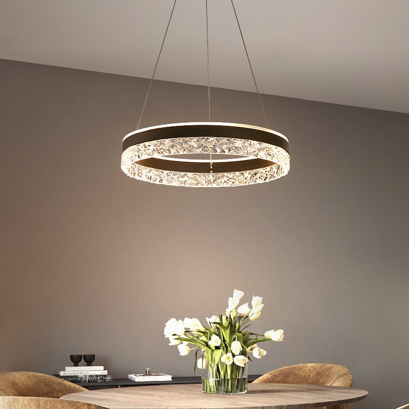 Transformed Crystal Modern Pendant Ceiling Lights