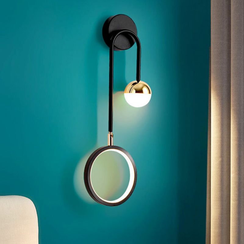 Taavita Wall Lamp Metal Black