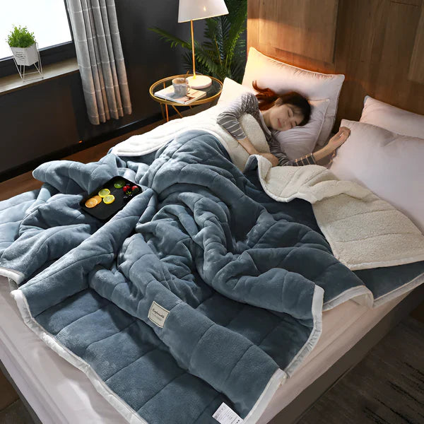 Taavita | Luxurious Sherpa Fleece Blanket - Incredibly Soft, Super Cozy and Warm