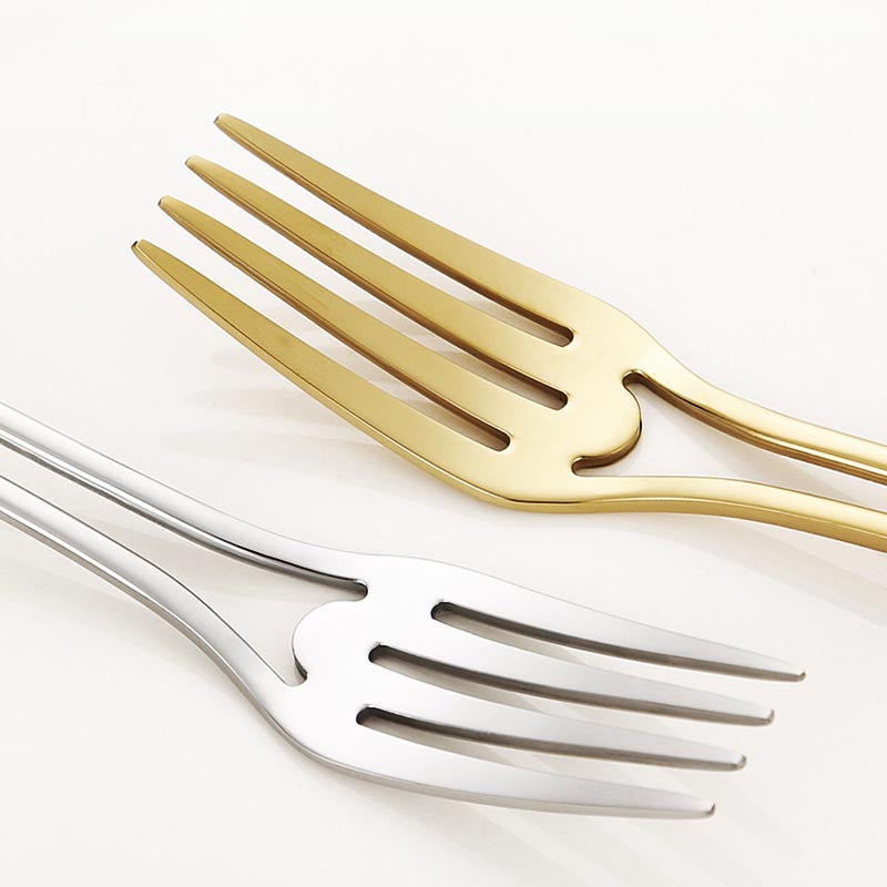 Taavita Modern Sleek Hollow Cutlery Set