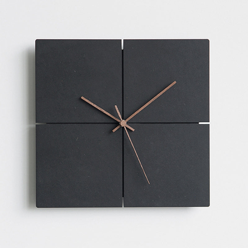 Taavita Concrete Wall Clock Series: Eco-Friendly MDF & Walnut Hands