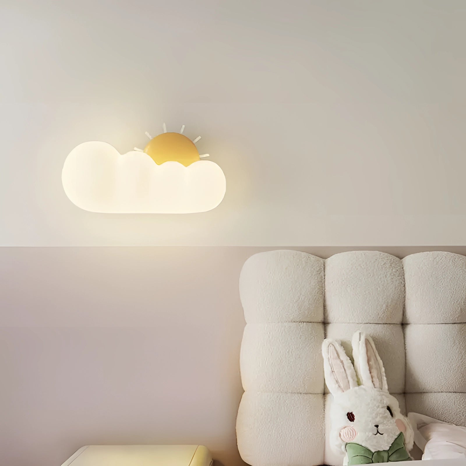 Cloud Wall Lamp - Dimmable Nursery Light Fixture & Decor