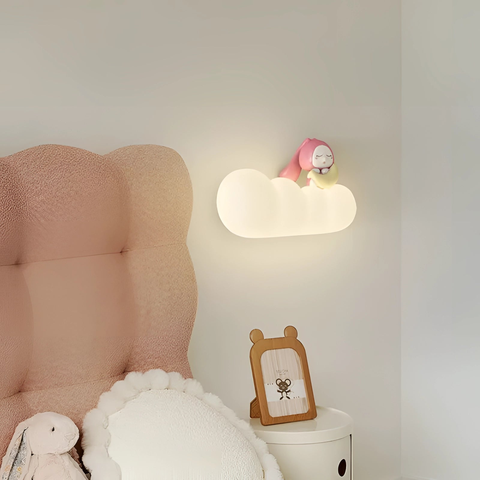 Cloud Wall Lamp - Dimmable Nursery Light Fixture & Decor