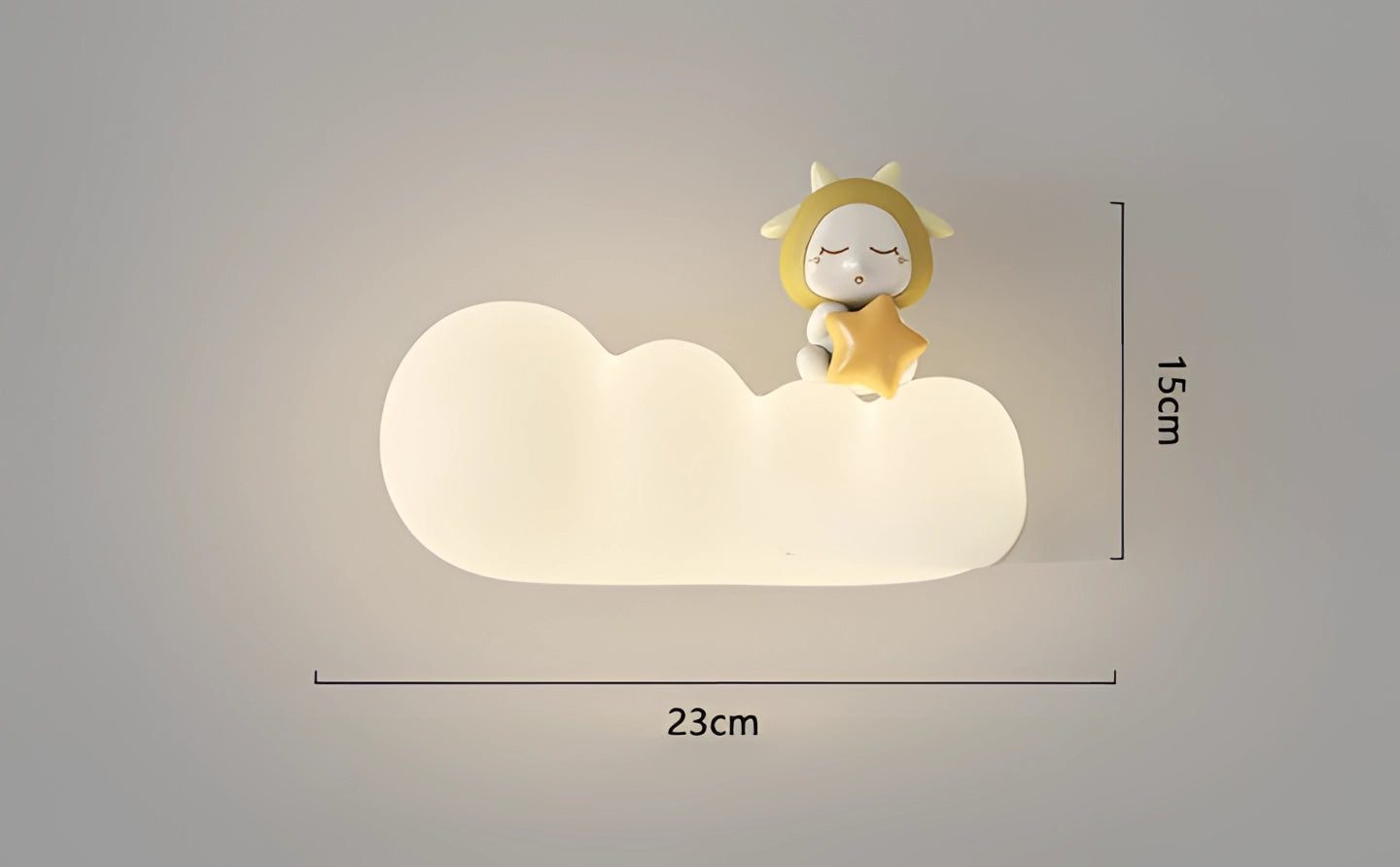 Cloud Wall Lamp - Dimmable Nursery Light Fixture & Decor