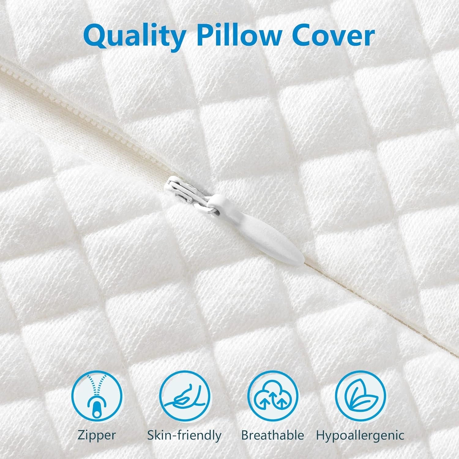 Ergonomic memory foam contour pillow designed for cervical and neck support, featuring a curved shape and smooth, soft material.