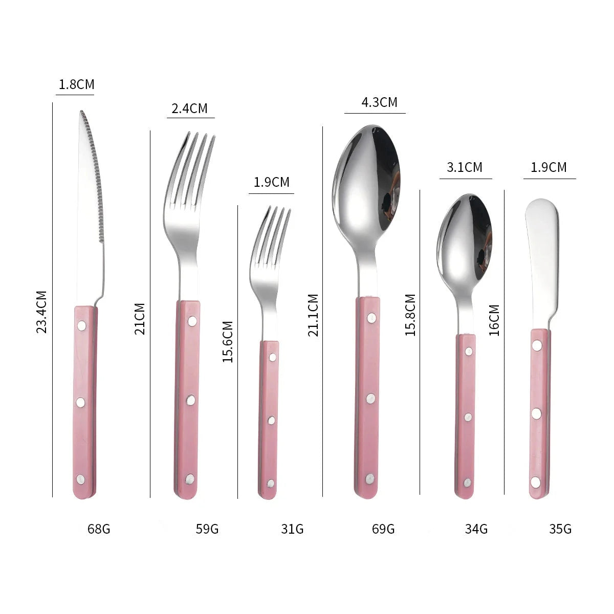 Luxury Pearl-Handled Cutlery Set - Elegant Flatware & Tableware