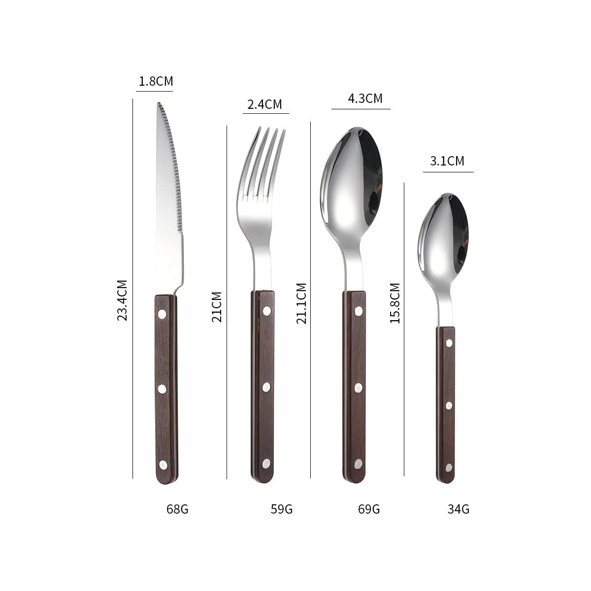 Luxury Pearl-Handled Cutlery Set - Elegant Flatware & Tableware