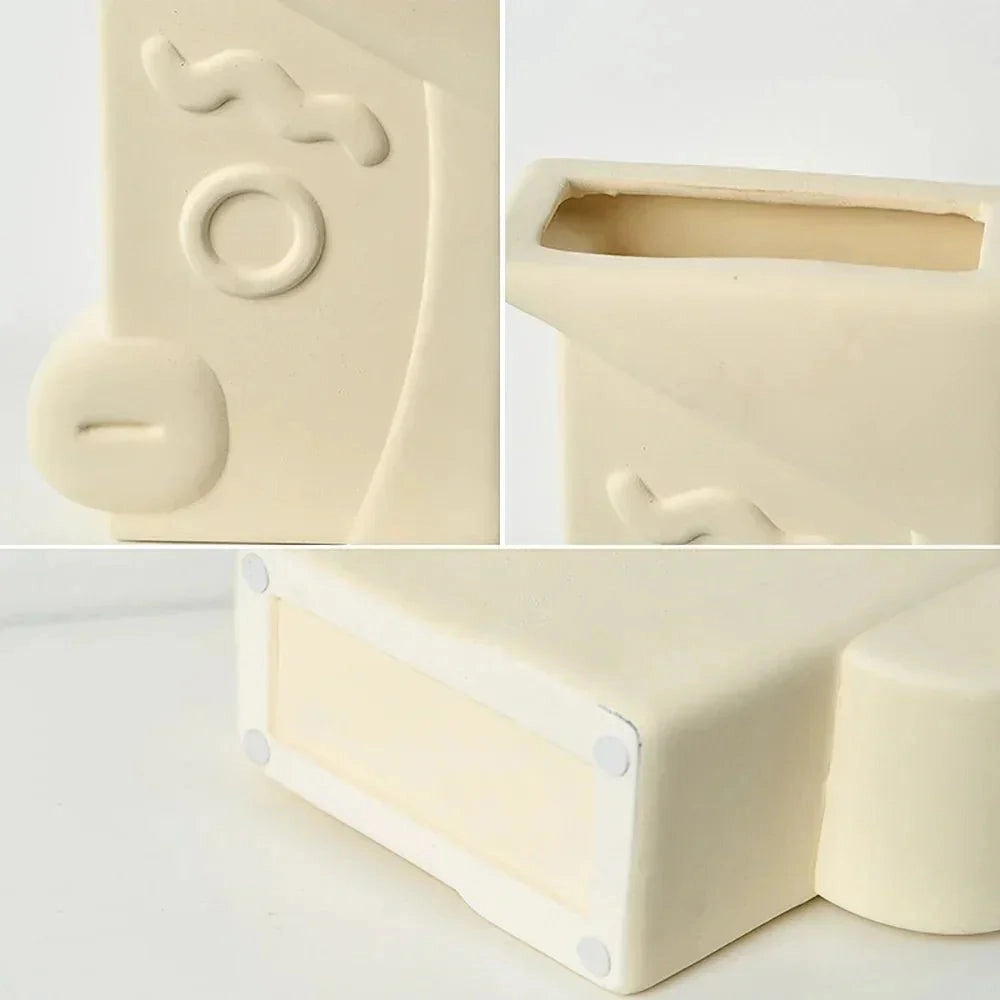 WiFi Signal Soap Bar with a beige rectangular shape, resting on a light wooden surface.