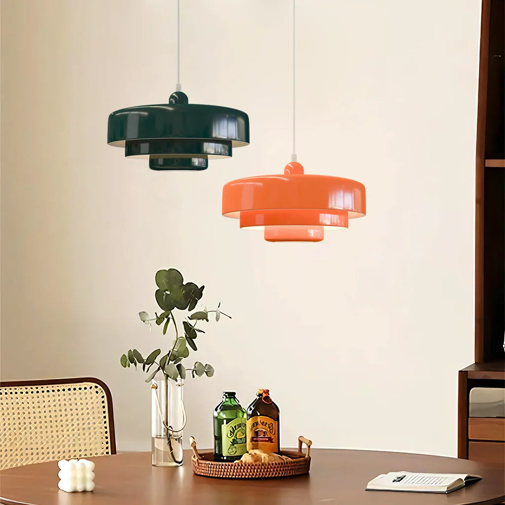 Taavita Triple Layer Disc Macaron Pendant Light