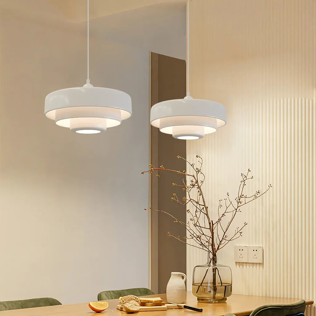 Taavita Triple Layer Disc Macaron Pendant Light