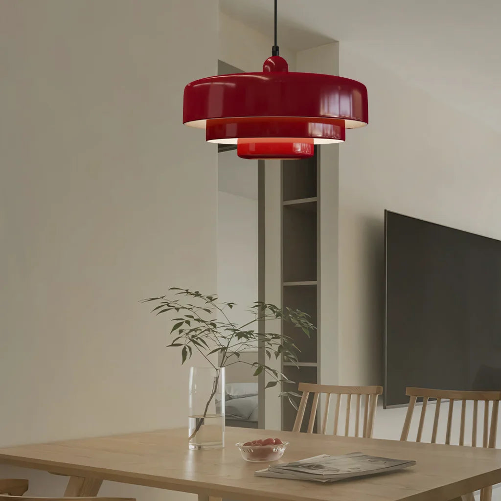 Taavita Triple Layer Disc Macaron Pendant Light