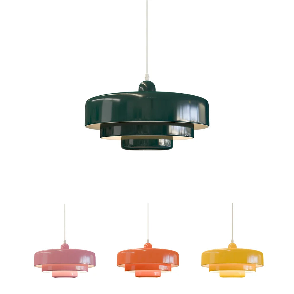 Taavita Triple Layer Disc Macaron Pendant Light