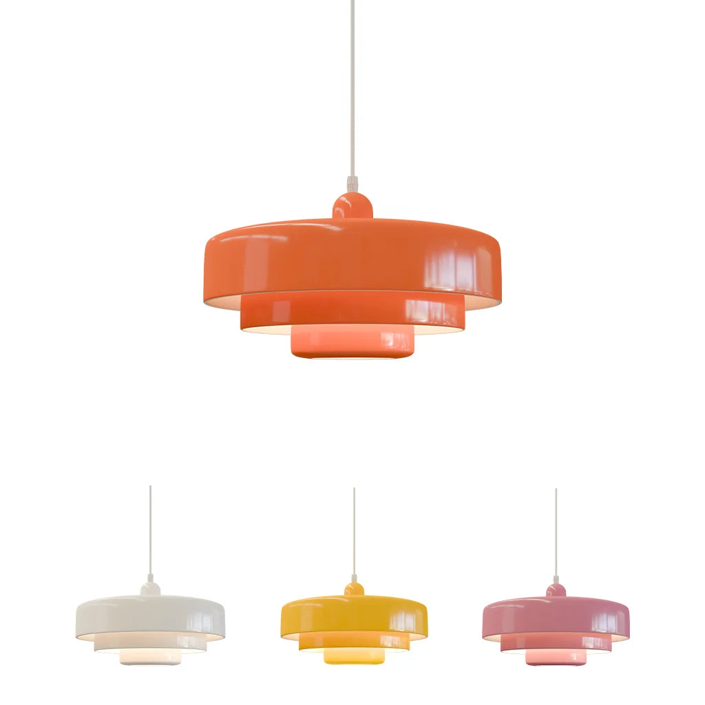 Taavita Triple Layer Disc Macaron Pendant Light