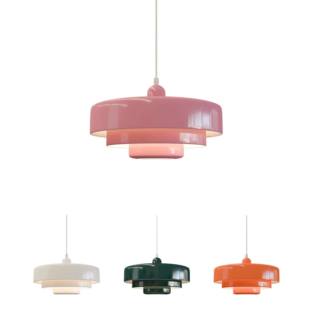 Taavita Triple Layer Disc Macaron Pendant Light