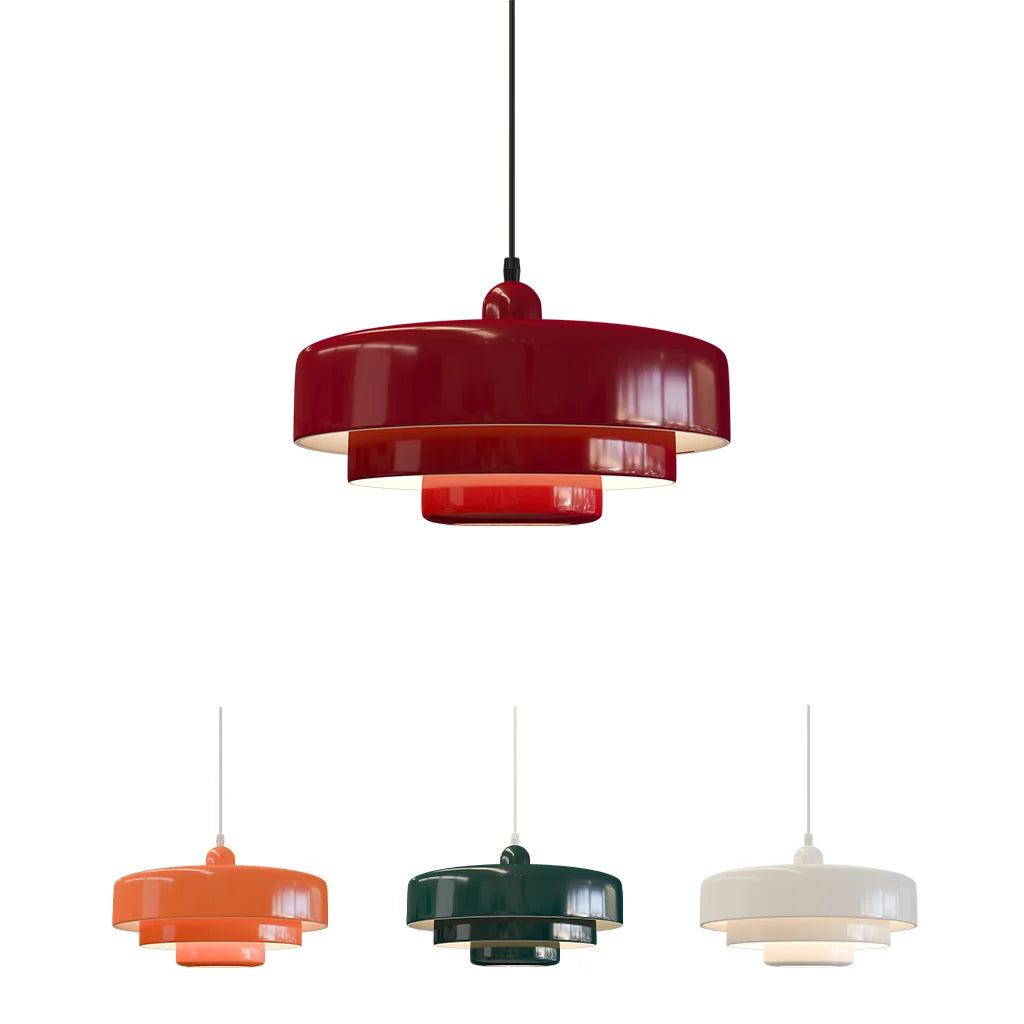 Taavita Triple Layer Disc Macaron Pendant Light