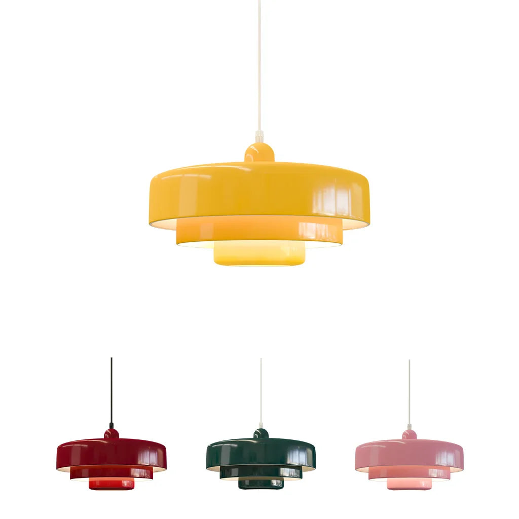 Taavita Triple Layer Disc Macaron Pendant Light