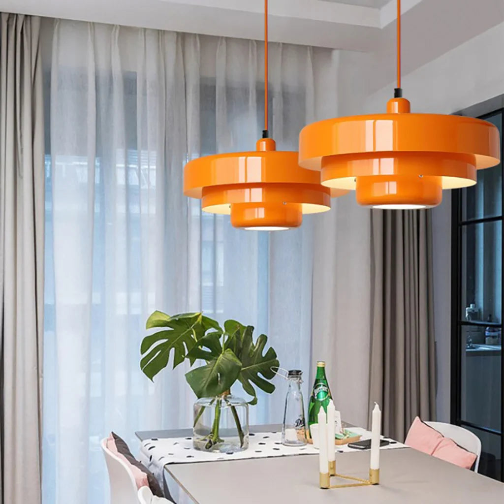 Taavita Triple Layer Disc Macaron Pendant Light