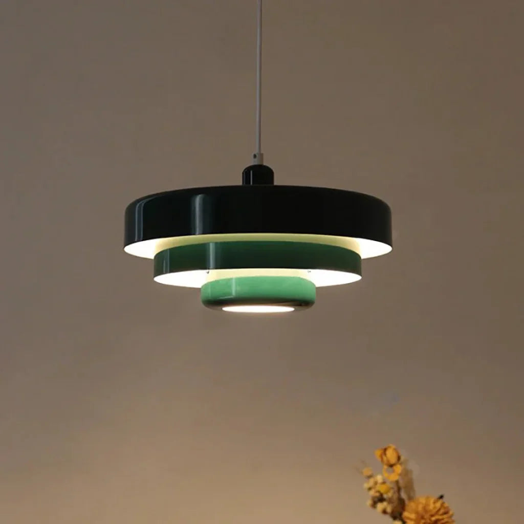 Taavita Triple Layer Disc Macaron Pendant Light